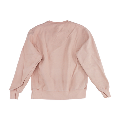 Pink Solid Sweatshirt Pullover