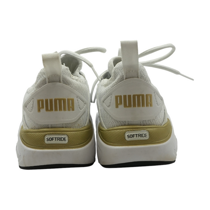 White Low-Top Athletic Shoes