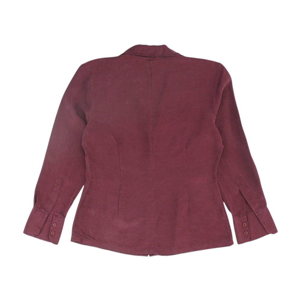 Maroon Button Down