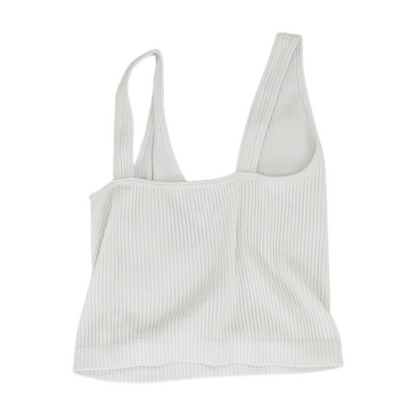 White Solid Pajama Top