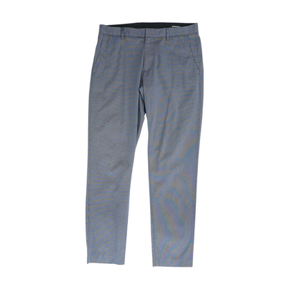 Navy Striped Regular Pants
