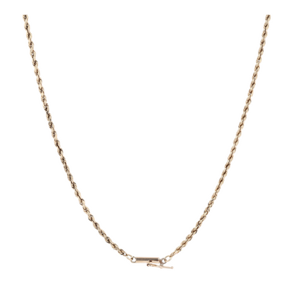 14K Yellow Gold Chain Necklace