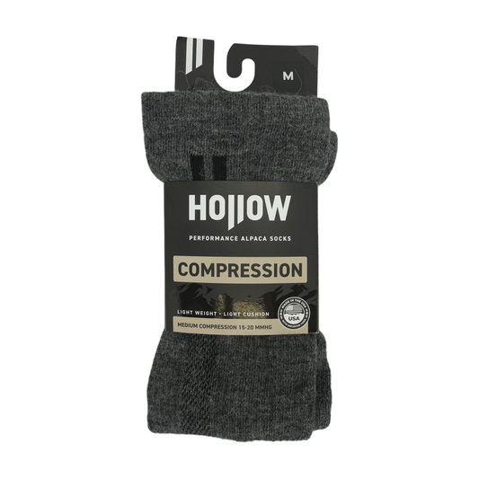 Gray Solid Socks