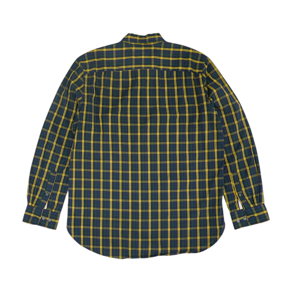 Multi Plaid Long Sleeve Button Down