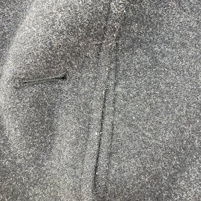Charcoal Color Block Coat