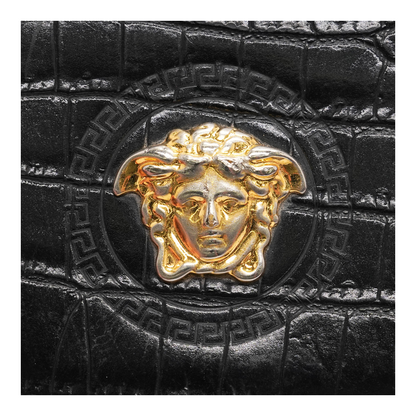 Black Medusa Bifold Wallet