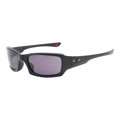 Black OO9238-1054 Rectangle Sunglasses