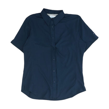 Navy Button Down