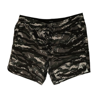 Gray Print Swim Bottom