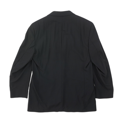 Vintage Navy Solid Sport Coat