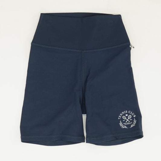 WeWoreWhat Navy Solid Active Shorts – Image 1