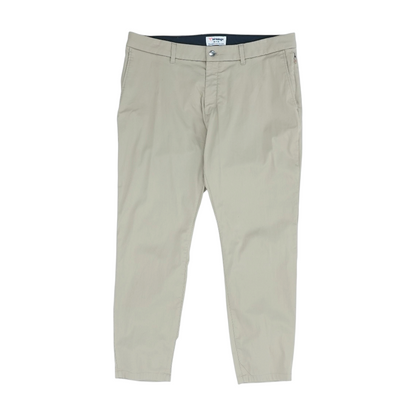 Beige Regular Pants