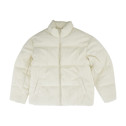 Cream Solid Jacket
