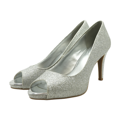 Silver Pump Heels