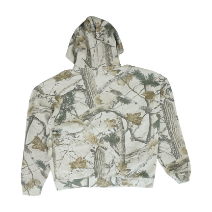 Gray Tall Camo Hoodie Pullover