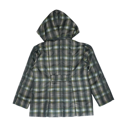 Vintage Brown Plaid Jacket