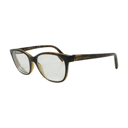 Brown AX 3037 Oval Prescription Eyewear