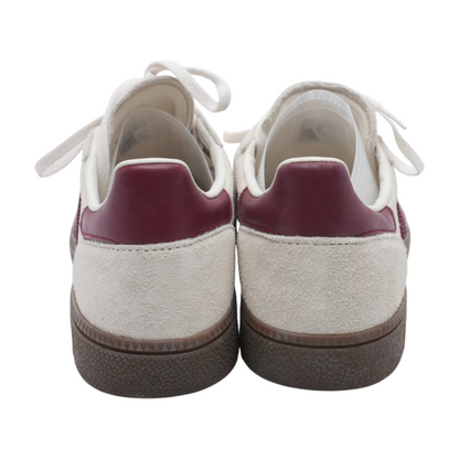 Handball Spezial Off White Collegiate Burgundy Low-Top Athletic Shoes