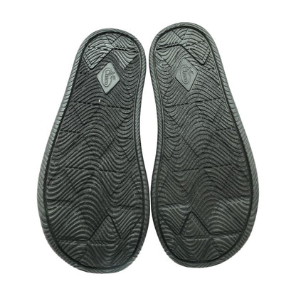 Black Rubber Sandal Shoes