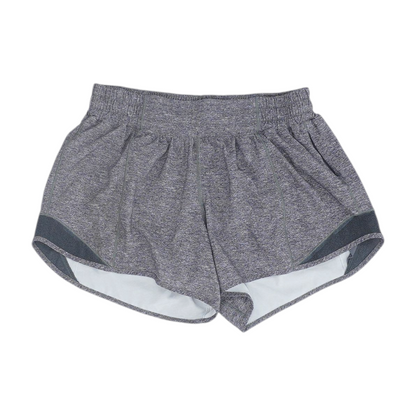 Gray Color Block Active Shorts