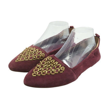 Burgundy Ballet Flats