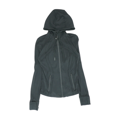 Black Solid Active Jacket