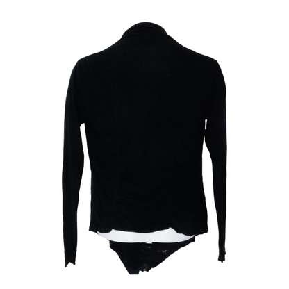 Black Cardigan Sweater