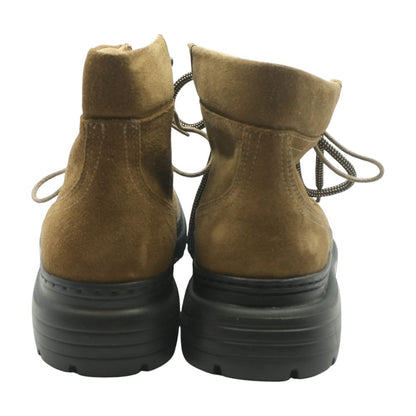 Tan Lace Up Boots
