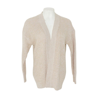 Beige Cardigan Sweater