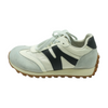 Gray Low-Top Athletic Shoes