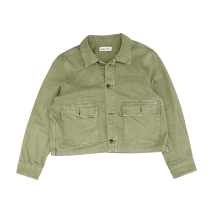 Green Solid Jacket
