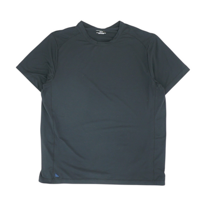 Black Solid Active T-Shirt