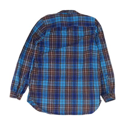 Blue Plaid Button Down