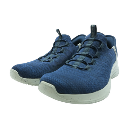 Navy Low-Top Athletic Shoes