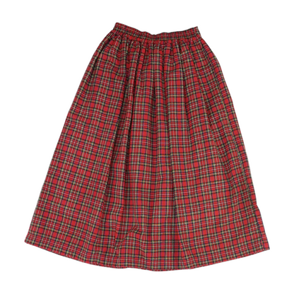 Red Print Skirt