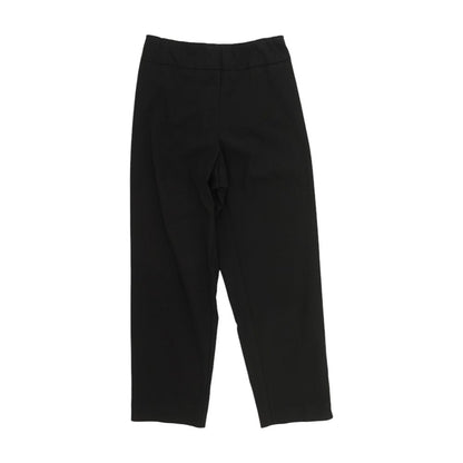 Black Solid Pants