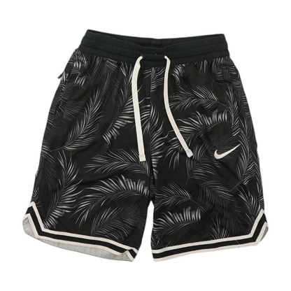 Black Tropical Active Shorts