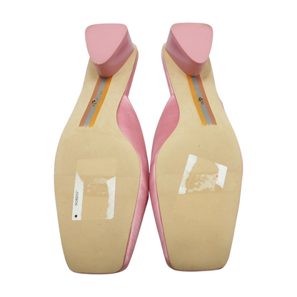 Pink Block Heels