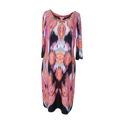 Multi Abstract Mini Dress