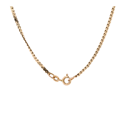 14K Yellow Gold Chain Necklace