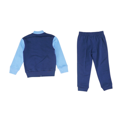 Navy Color Block Long Sleeve Set