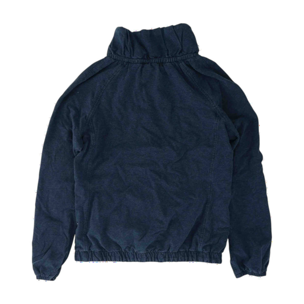 Navy Solid Sweatshirt Pullover