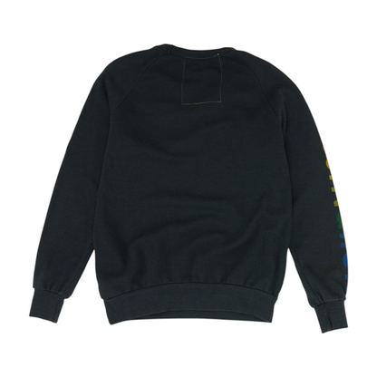 Navy Graphic Sweatshirt Pullover
