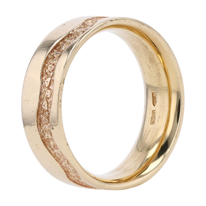 14K Yellow Gold Band