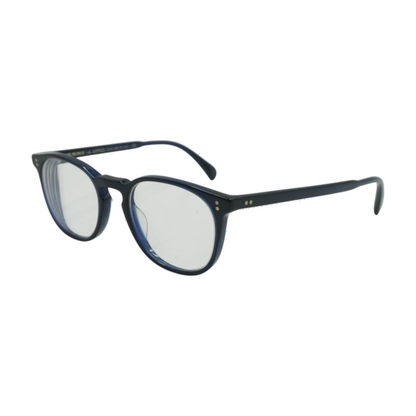 Navy Finley Esq. Round Prescription Eyewear