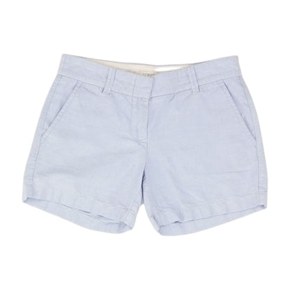Blue Solid Shorts