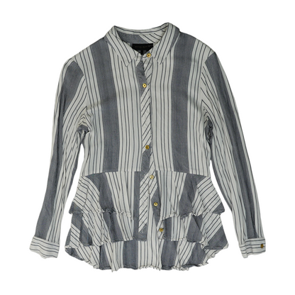 Blue Striped Button Down