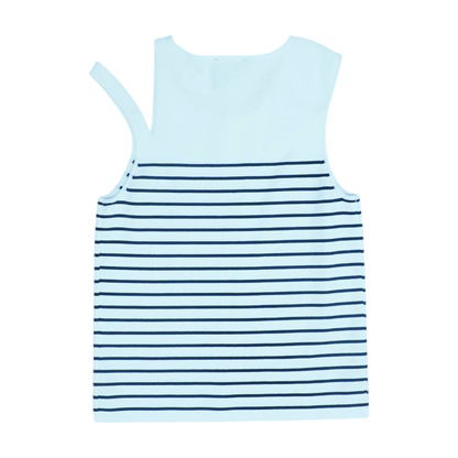Black Striped Blouse