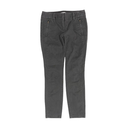 Gray Solid Pants