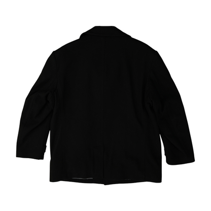 Black Solid Coat